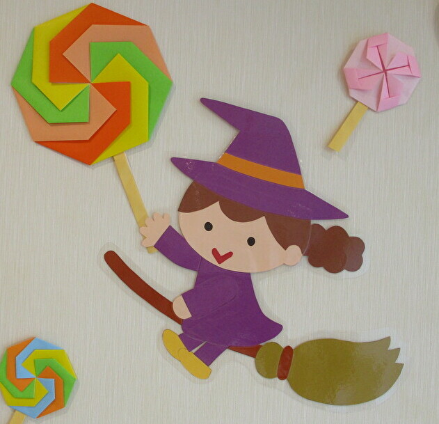 ☆10月の壁面と制作のようす☆