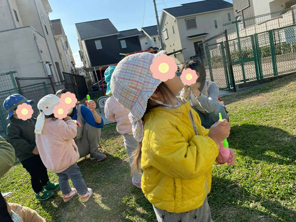 ☆外遊びと制作のようす☆