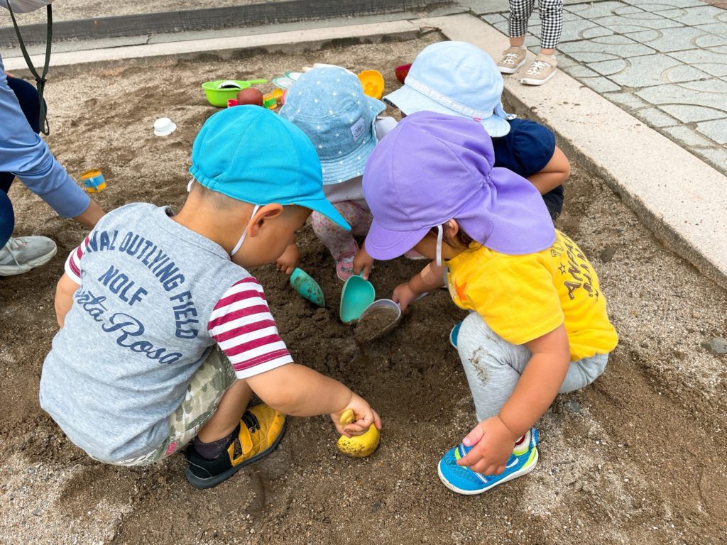 ☆外あそびのようす☆