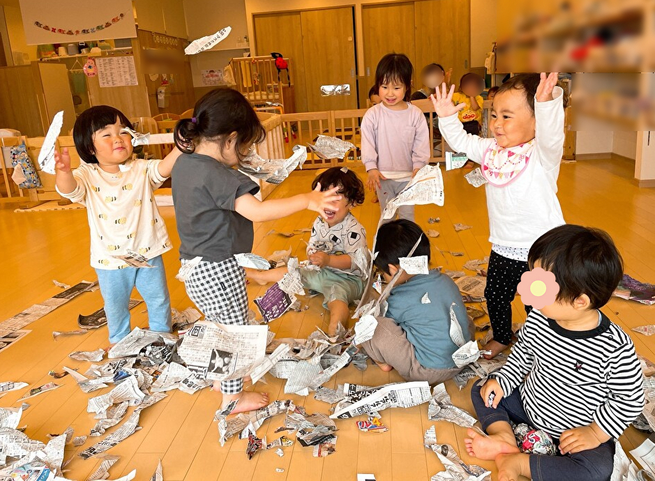 ☆室内遊びのようす☆