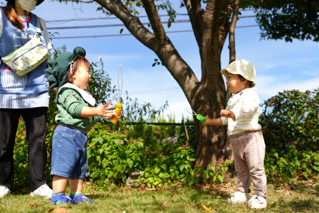 ☆遠足ごっこのようす☆