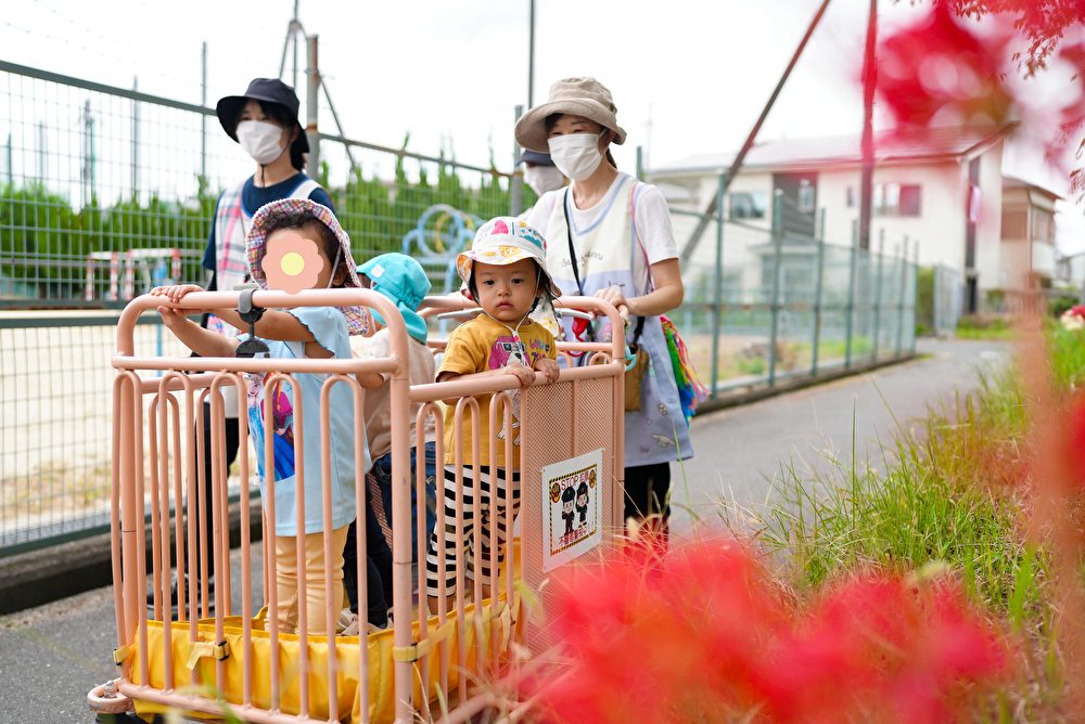 ☆遠足ごっこのようす☆