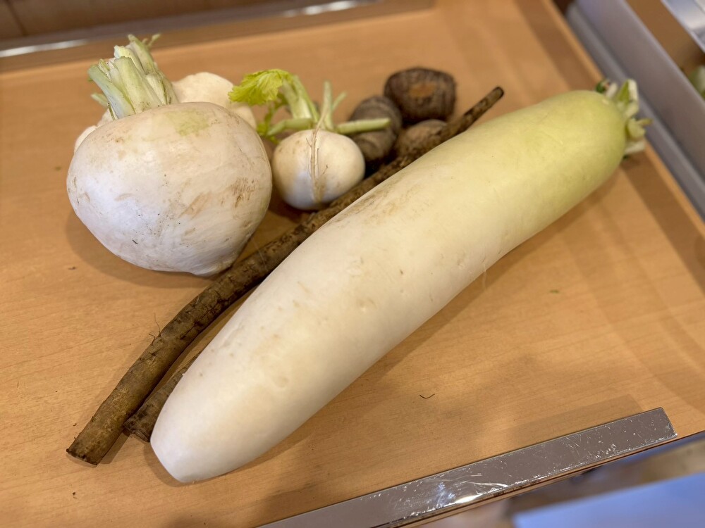 ☆食育～冬の根菜を見てみよう！～☆