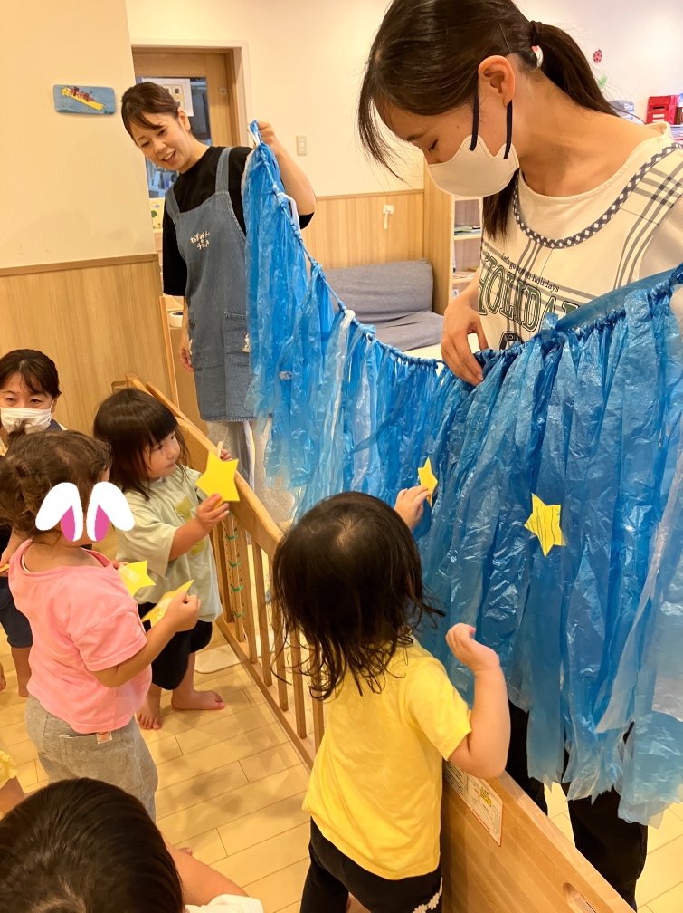 7月のお誕生会☆七夕まつり